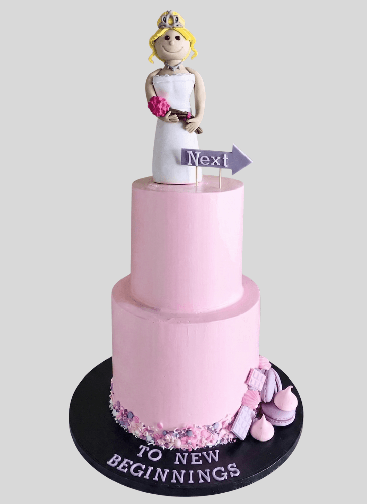 Bewitching Divorce Cake