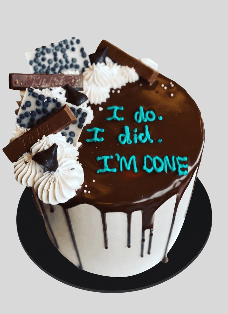 Dazzling Divorce Cake
