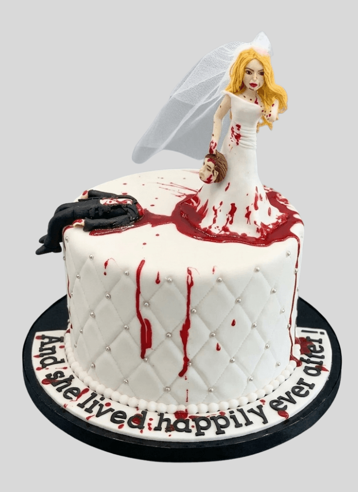 Good Looking Divorce Cake