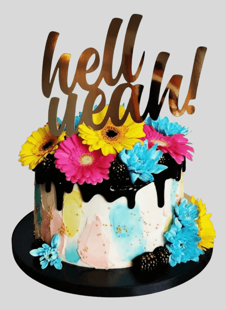 Mesmeric Divorce Cake