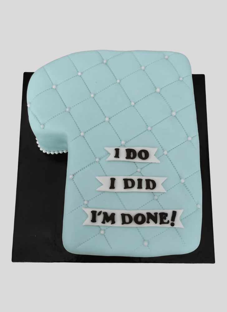 Resplendent Divorce Cake