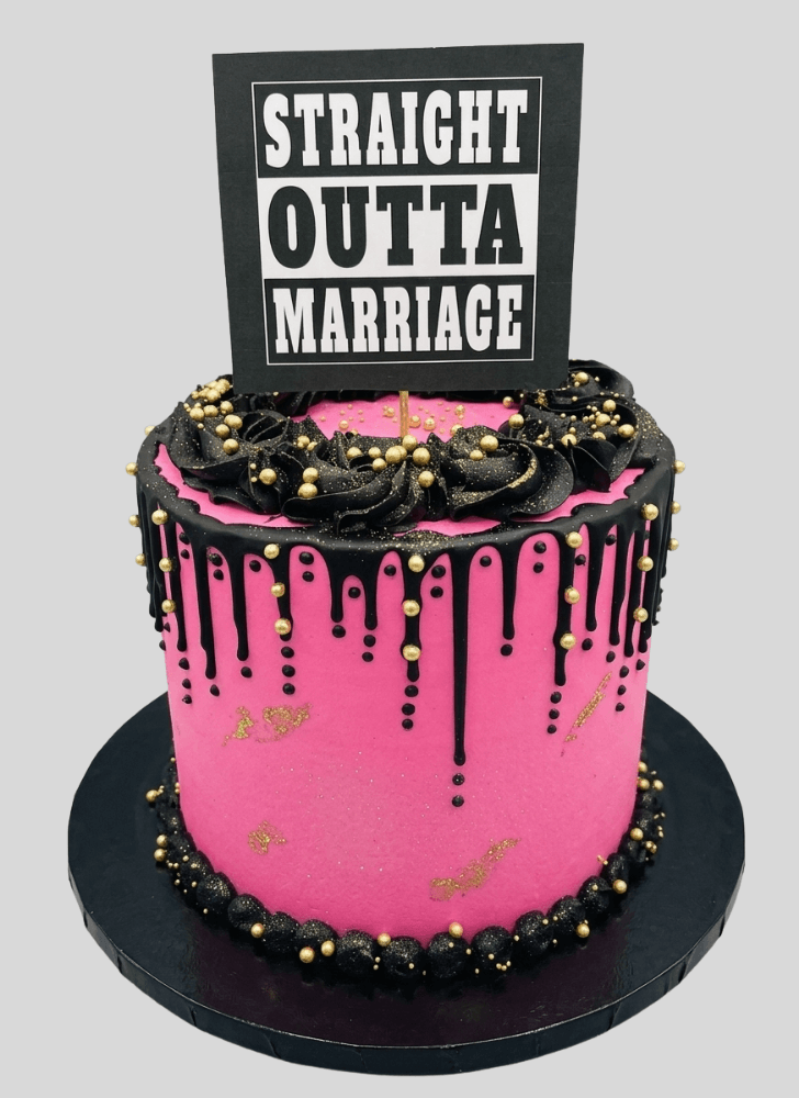 Wonderful Divorce Cake Design
