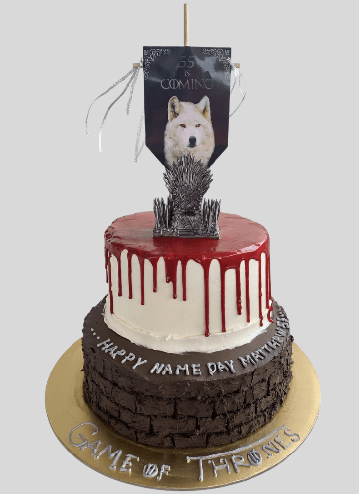 Admirable Game of Thrones Cake Design