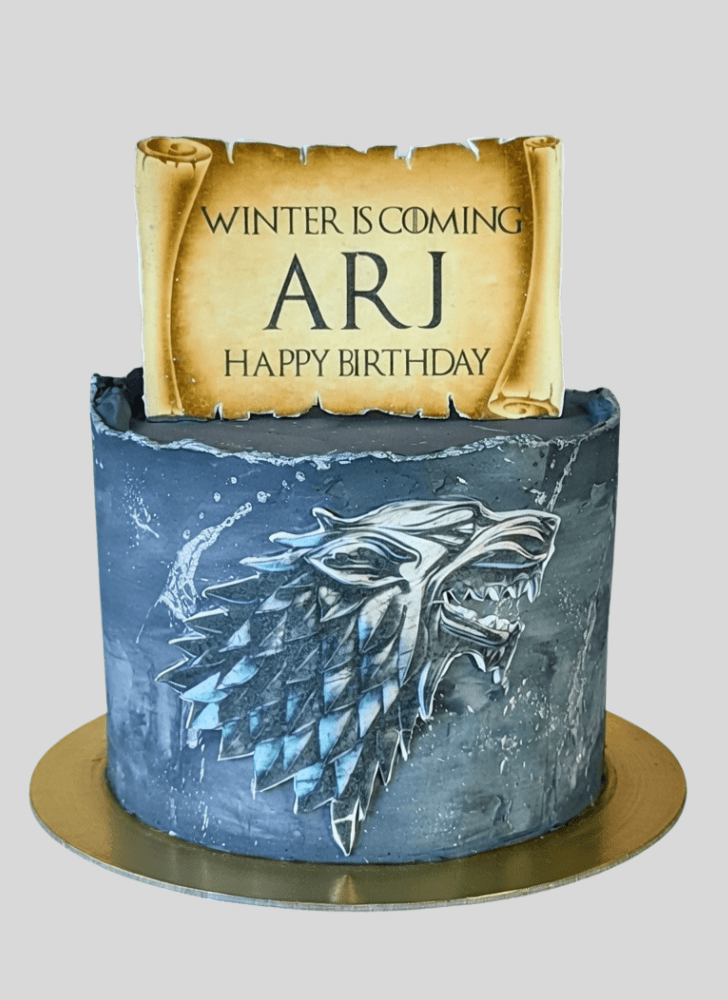 Dazzling Game of Thrones Cake