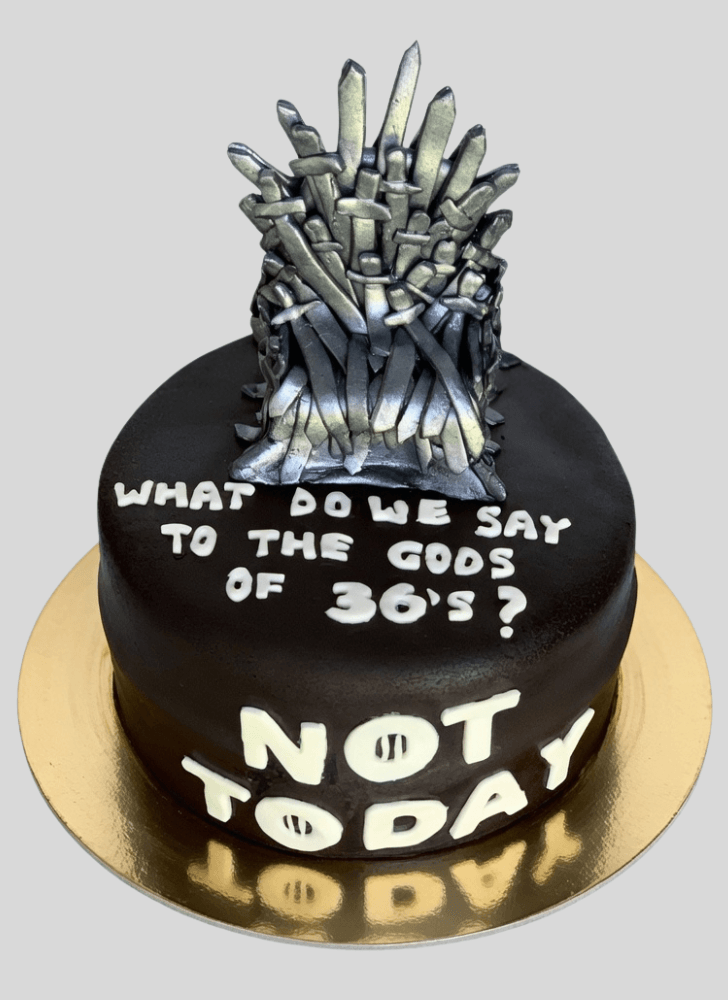 Enticing Game of Thrones Cake