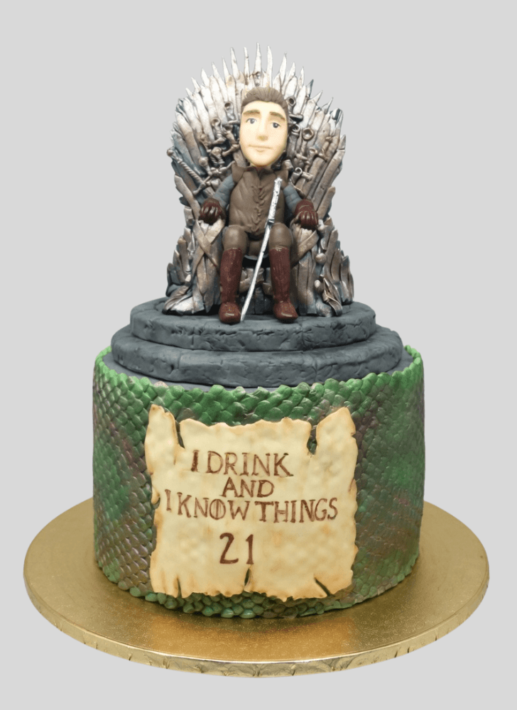 Fascinating Game of Thrones Cake