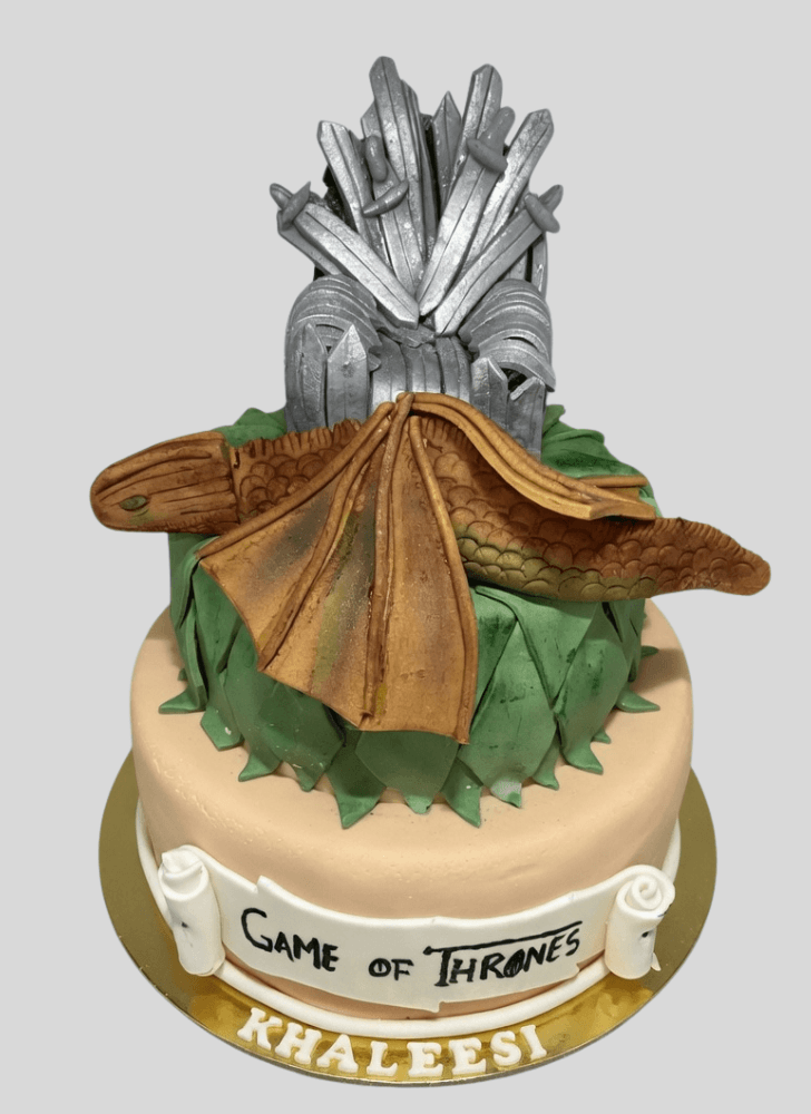 Fetching Game of Thrones Cake
