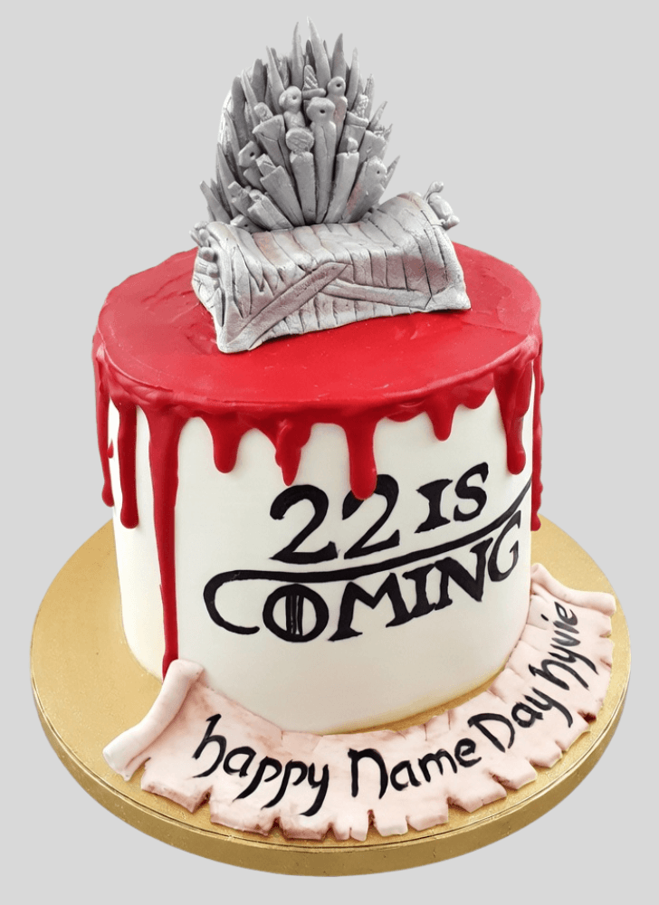 Gorgeous Game of Thrones Cake