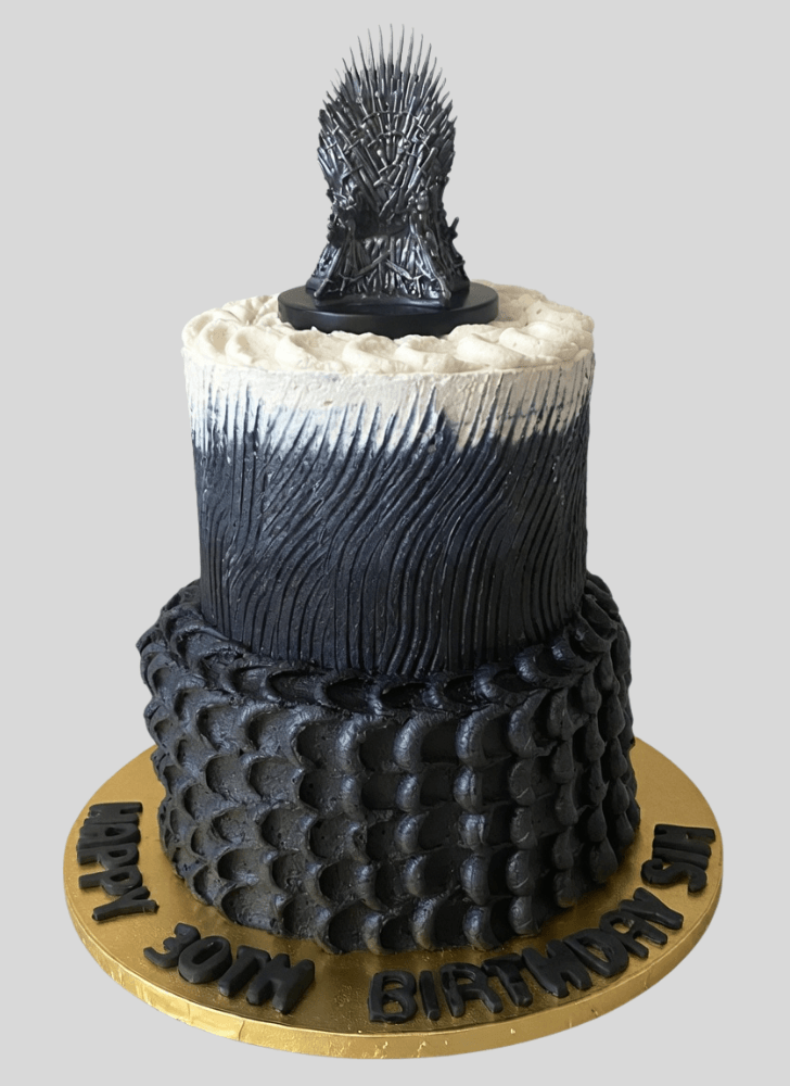 Handsome Game of Thrones Cake