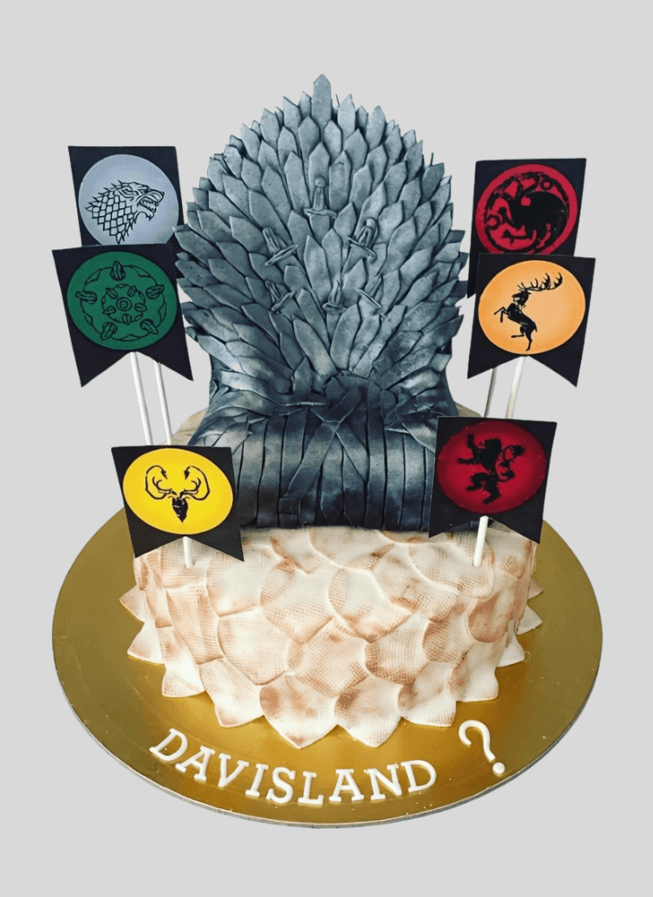Lovely Game of Thrones Cake Design