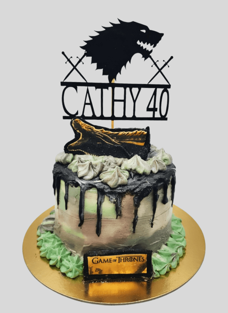 Radiant Game of Thrones Cake