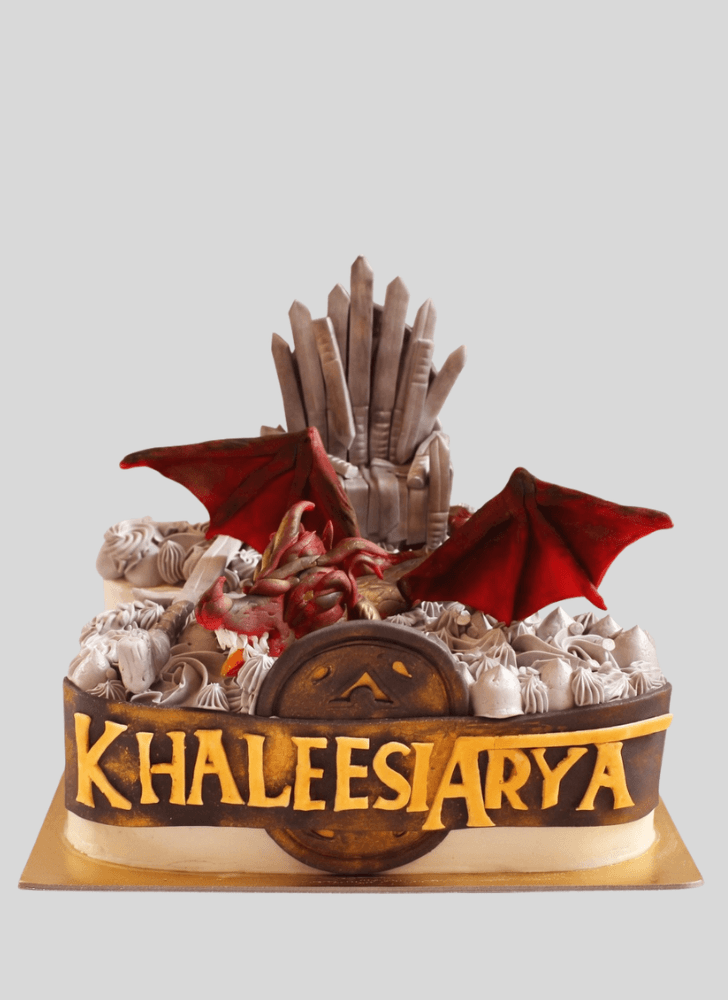 Refined Game of Thrones Cake
