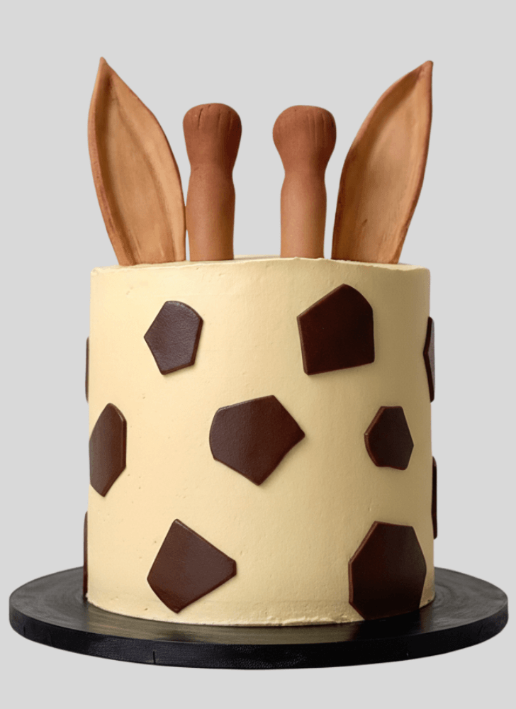 Angelic Giraffe Cake