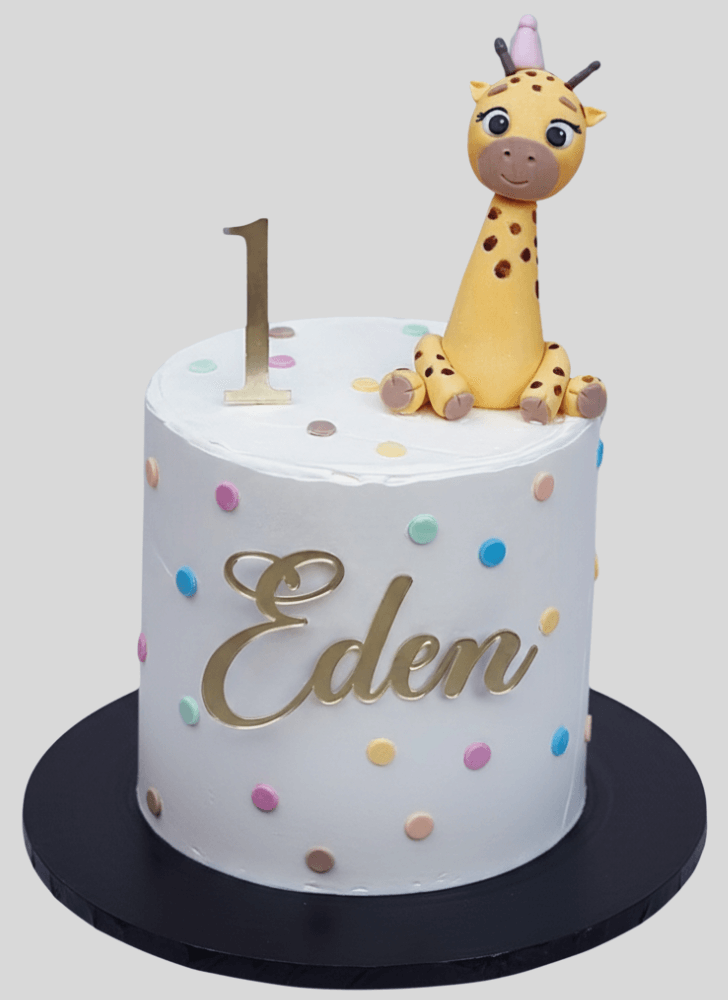 Captivating Giraffe Cake