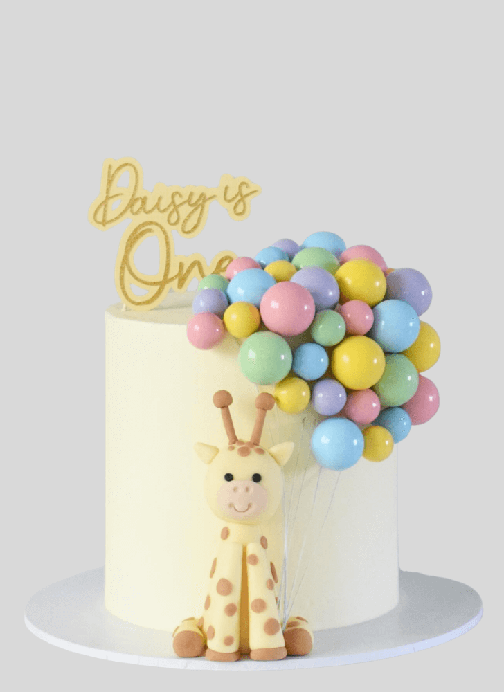Enticing Giraffe Cake
