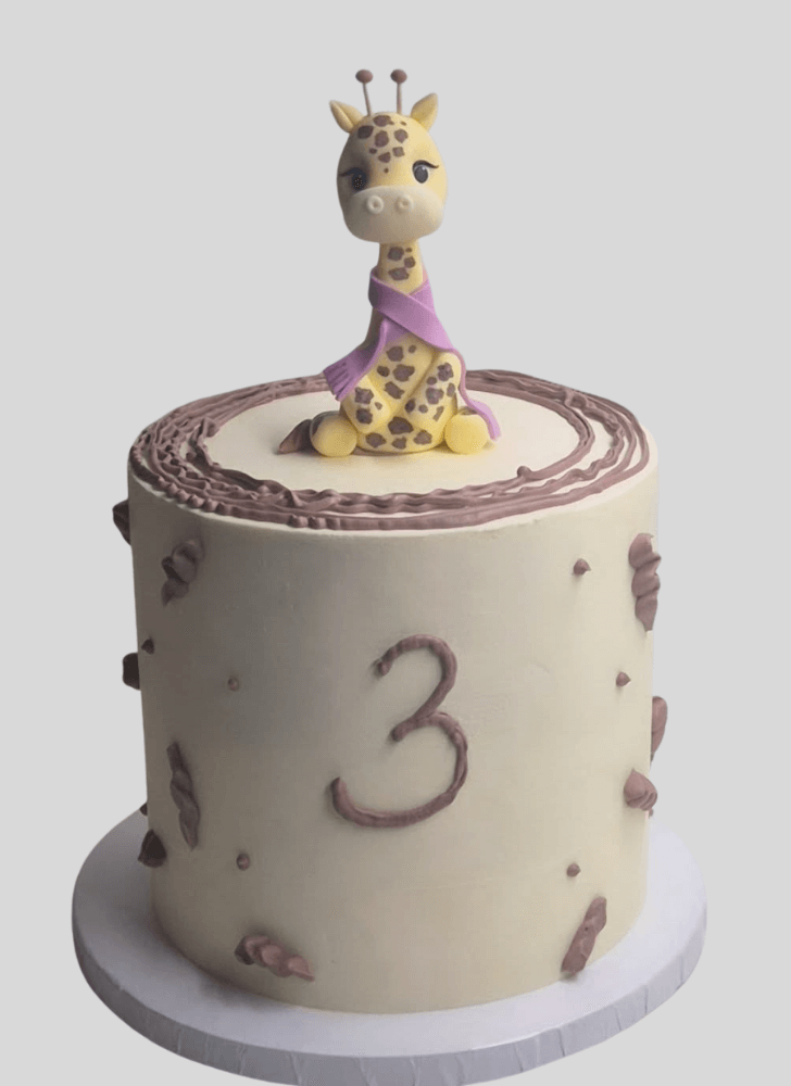 Fair Giraffe Cake