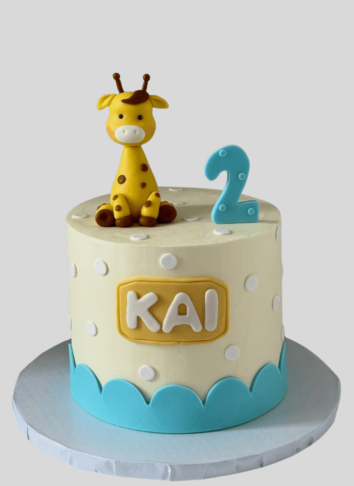 Good Looking Giraffe Cake