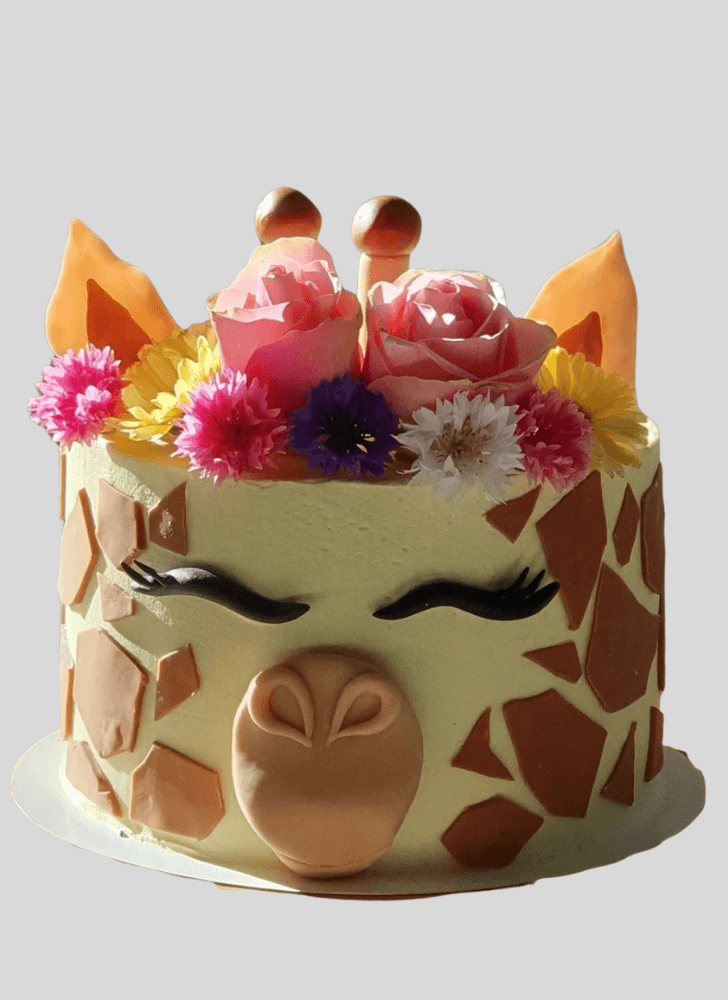 Magnificent Giraffe Cake