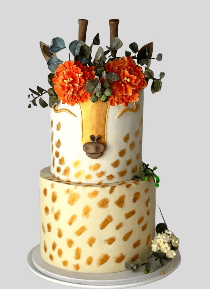 Mesmeric Giraffe Cake