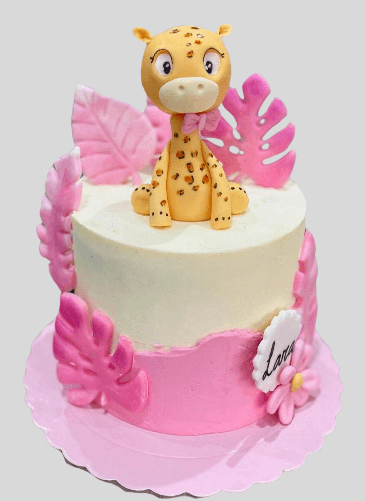 Pleasing Giraffe Cake