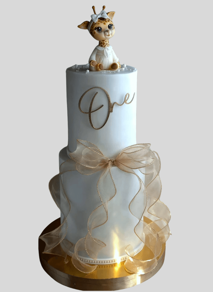 Radiant Giraffe Cake