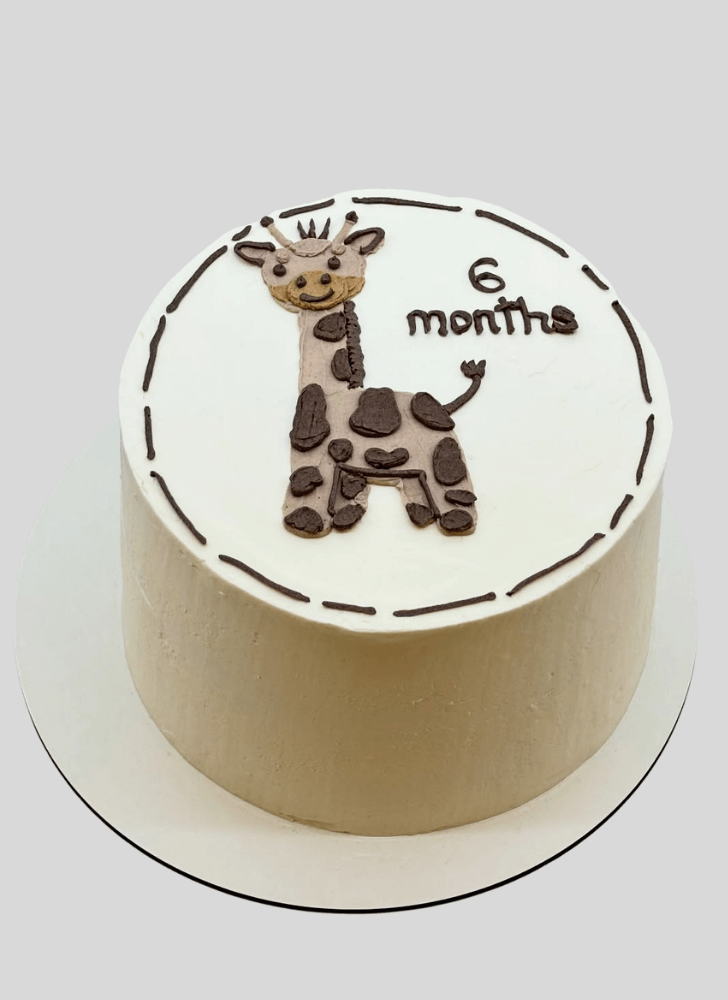Slightly Giraffe Cake