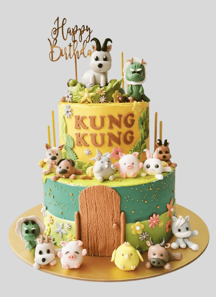 Bewitching Goat Cake