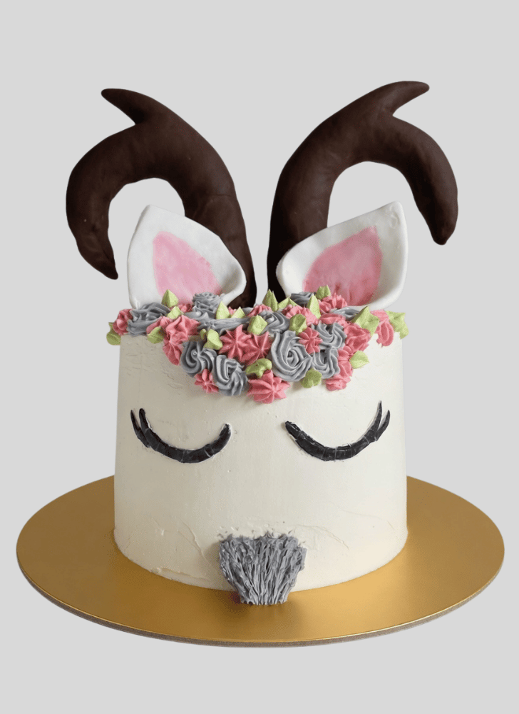 Captivating Goat Cake
