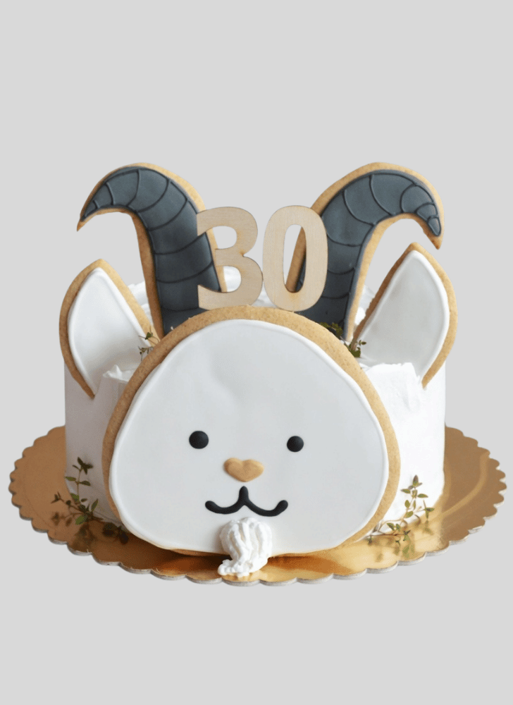 Cute Goat Cake
