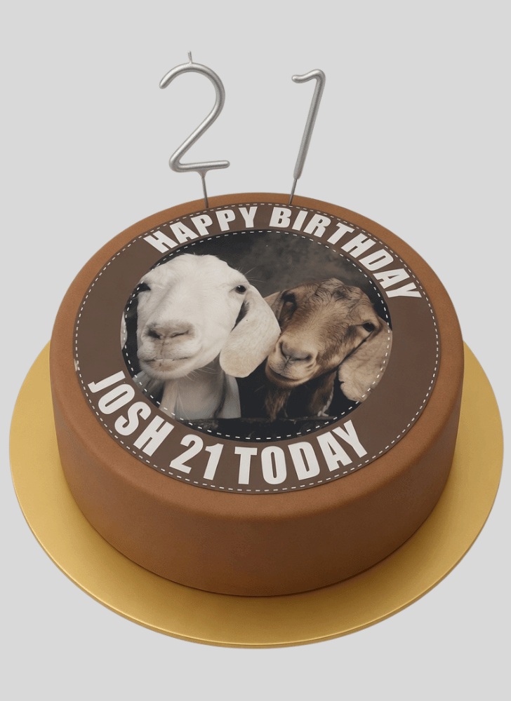 Dazzling Goat Cake