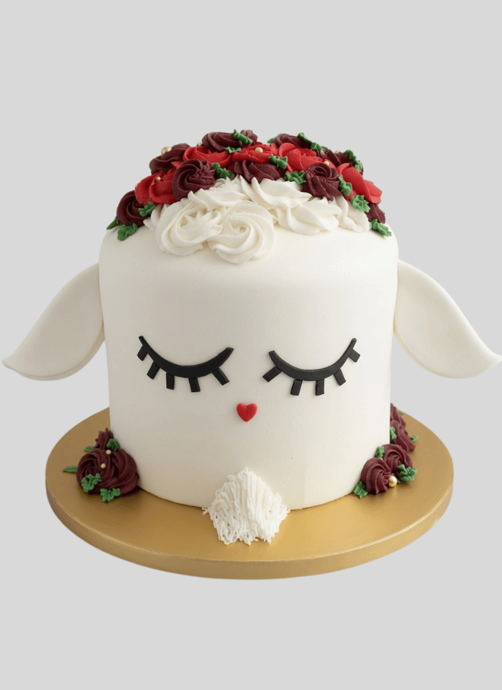 Enticing Goat Cake