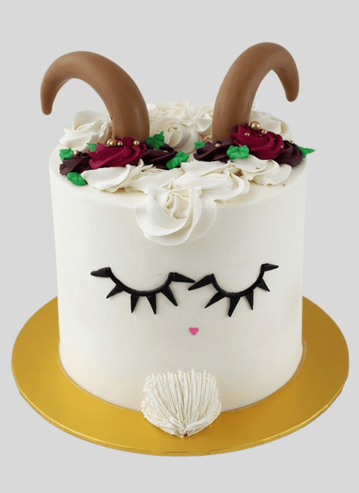 Exquisite Goat Cake