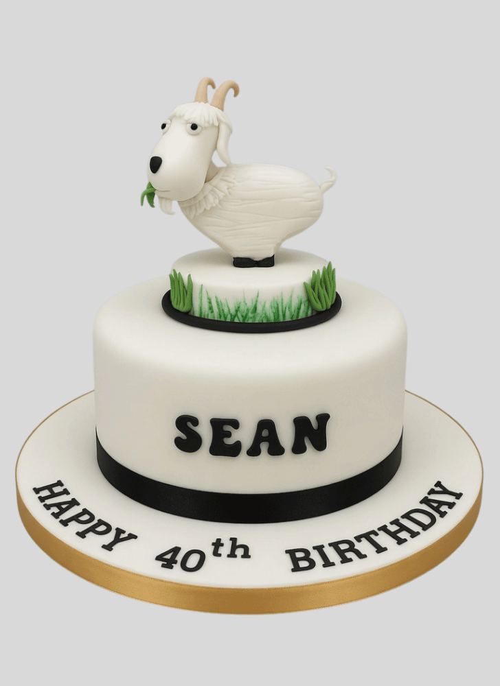 Nice Goat Cake