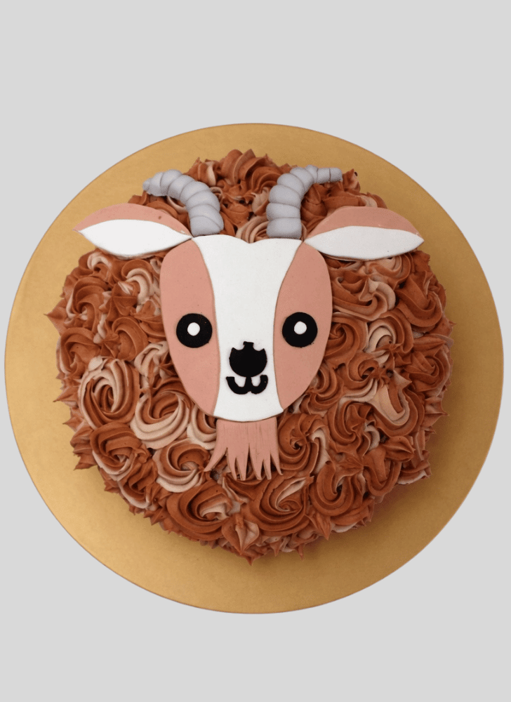Pleasing Goat Cake