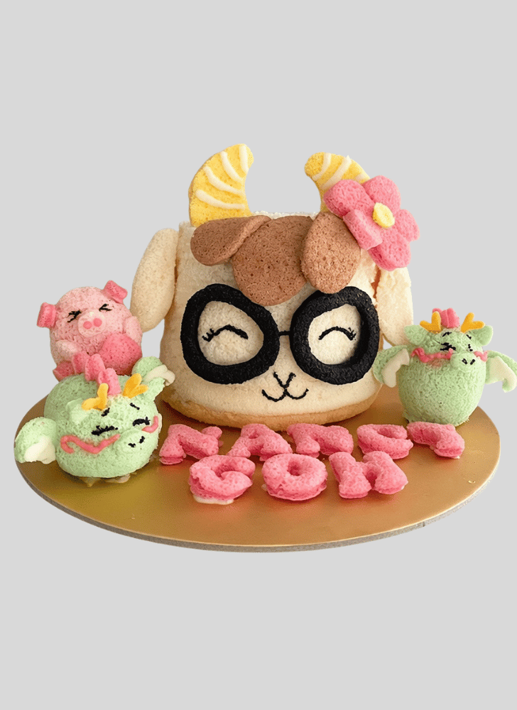 Pretty Goat Cake