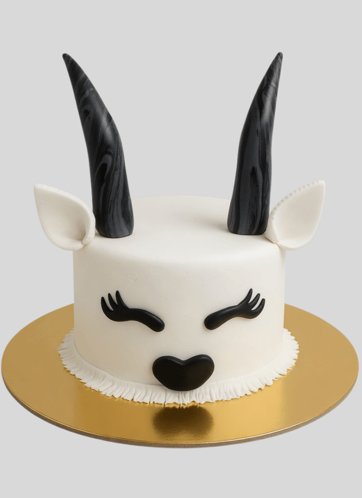 Radiant Goat Cake