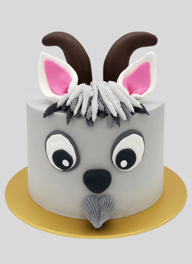 Shapely Goat Cake
