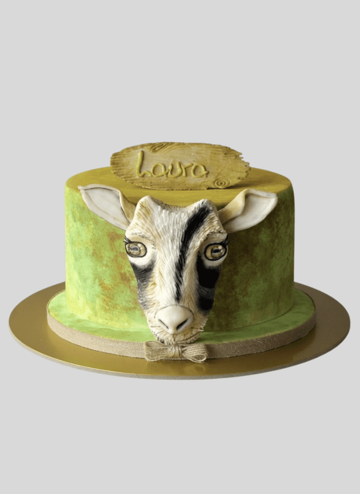 Goatful Goat Cake Design