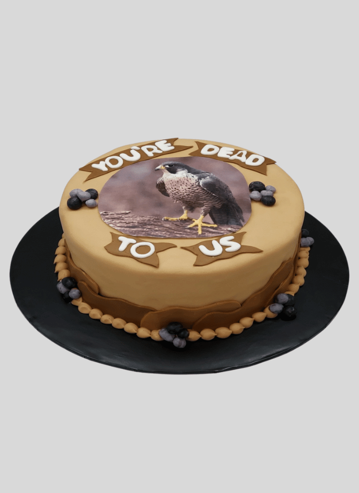 Captivating Hawk Cake