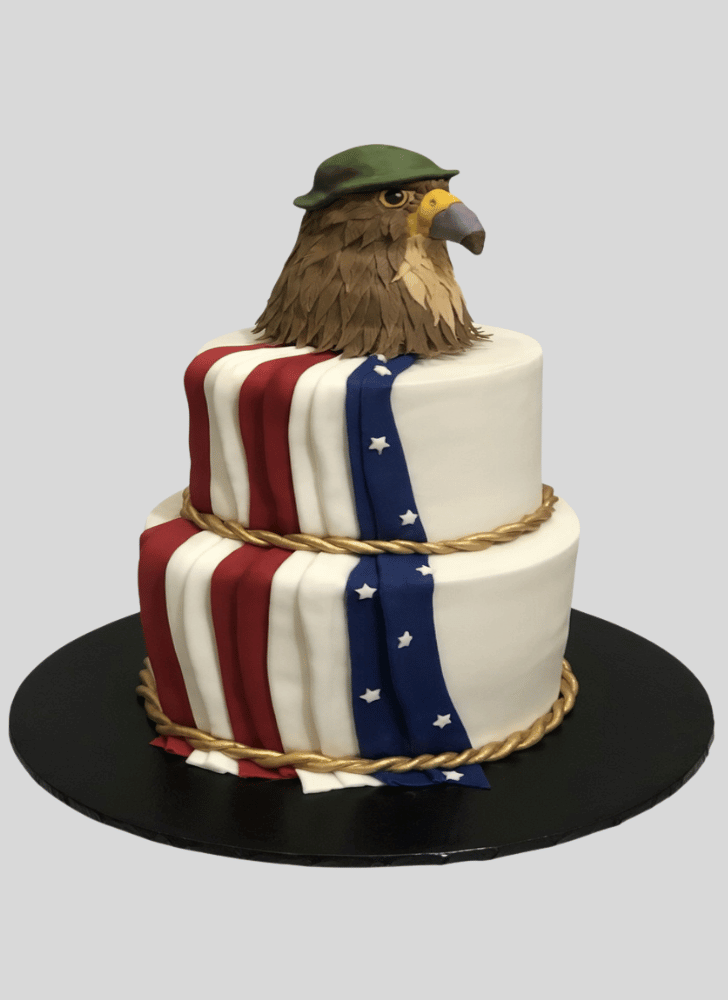 Classy Hawk Cake