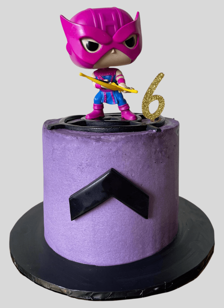 Admirable Hawkeye Cake Design