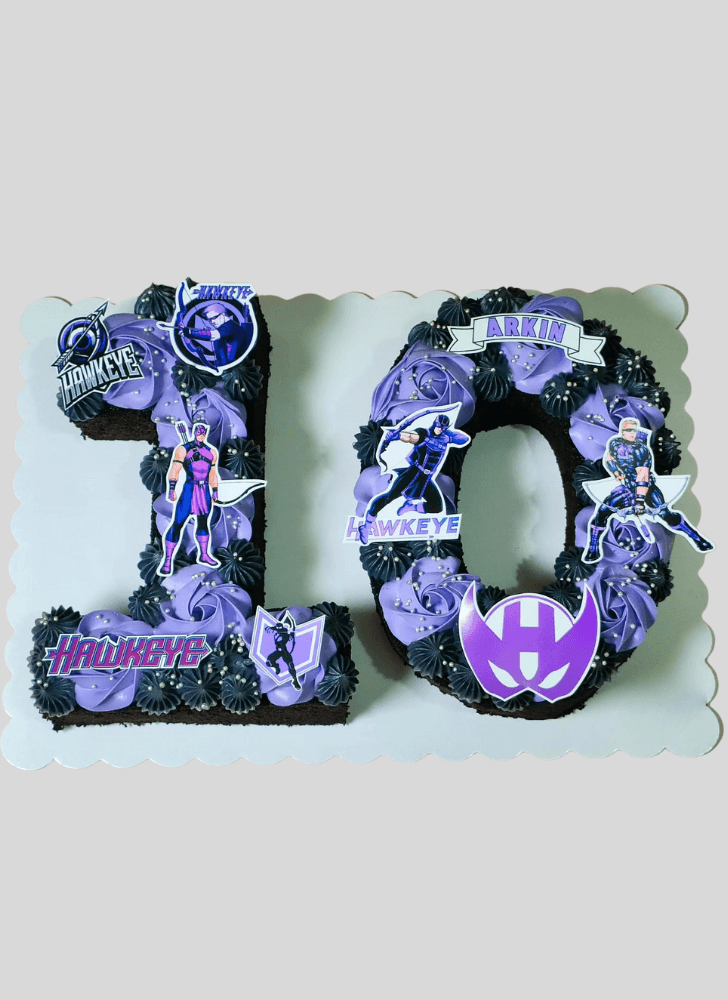 Bewitching Hawkeye Cake