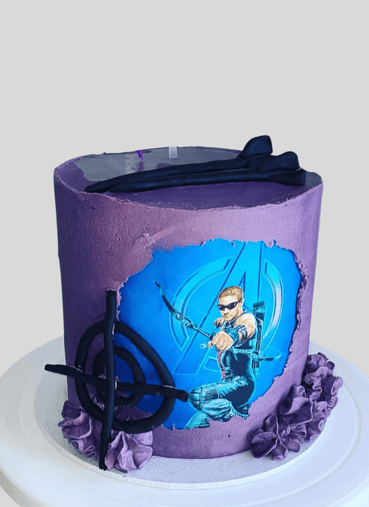 Cute Hawkeye Cake