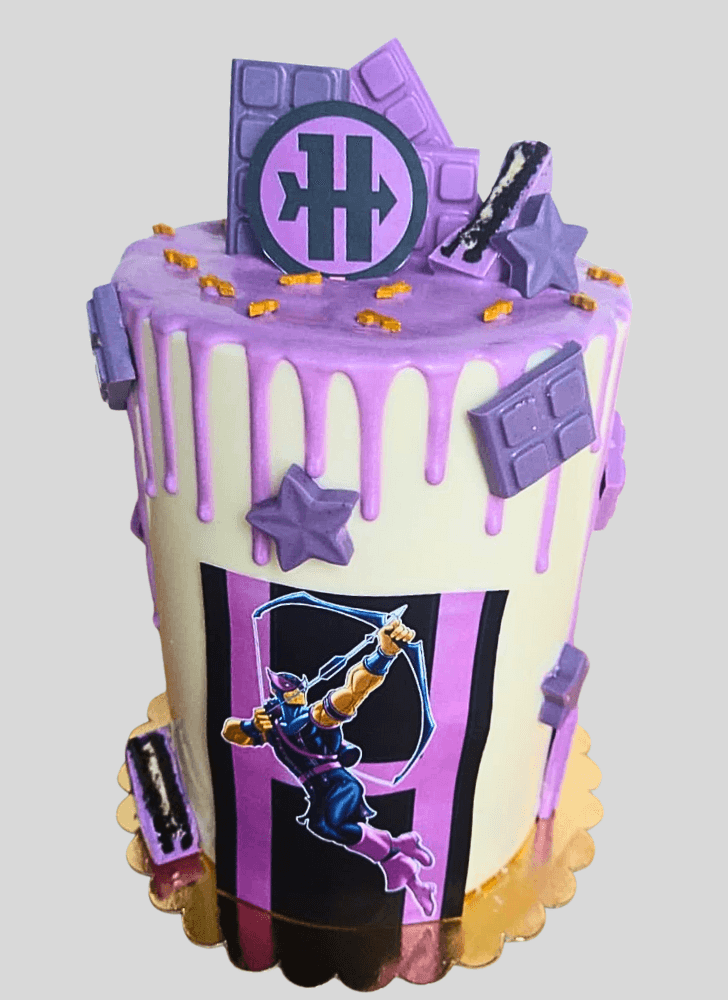 Dazzling Hawkeye Cake