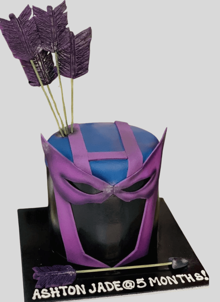Delightful Hawkeye Cake