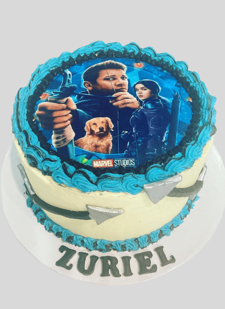 Enticing Hawkeye Cake