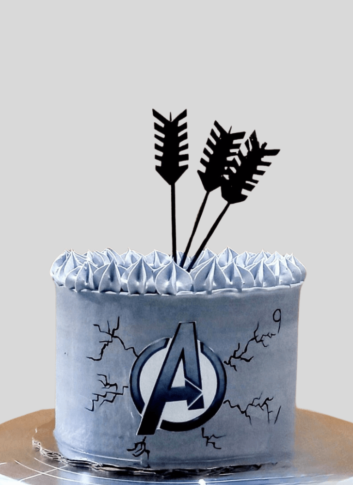 Graceful Hawkeye Cake