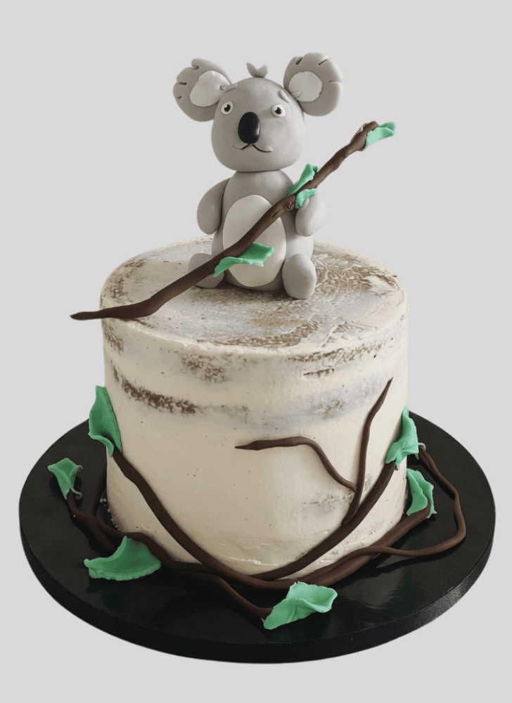 Delicate Koala Cake