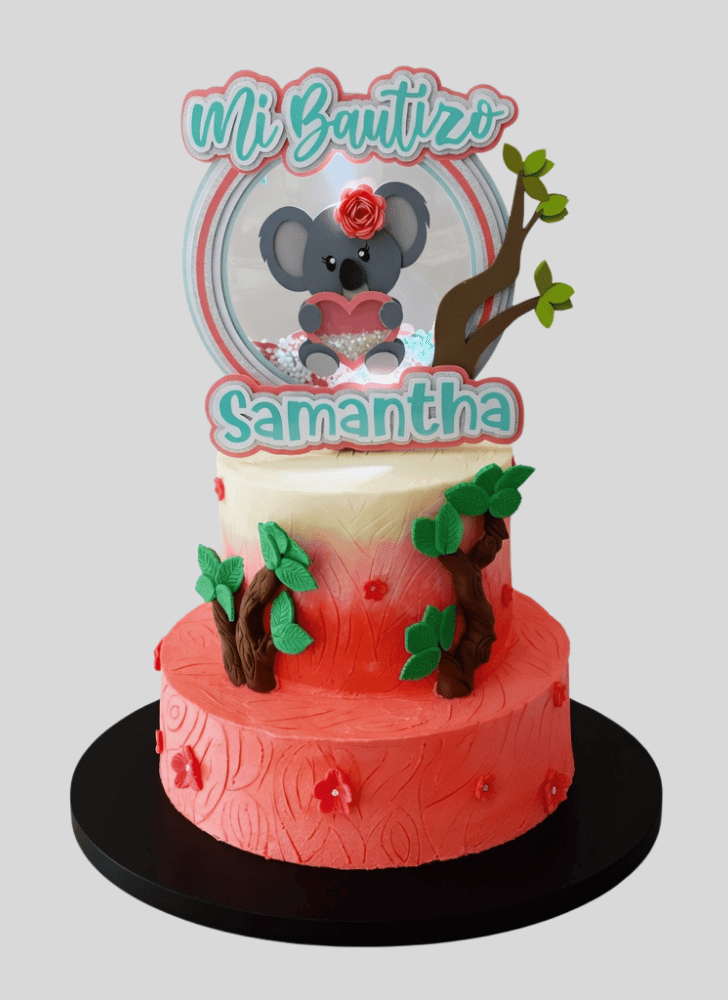 Enticing Koala Cake