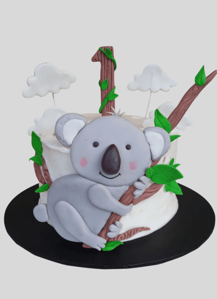 Inviting Koala Cake